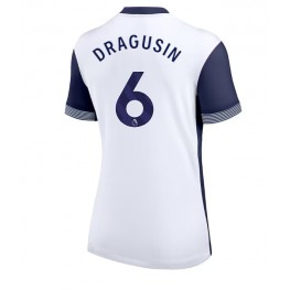 Tottenham Hotspur Radu Dragusin #6 Thuis tenue Dames 2024-25 Korte Mouw