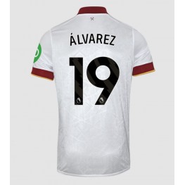 West Ham United Edson Alvarez #19 Derde tenue 2024-25 Korte Mouw