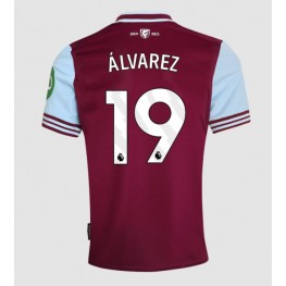 West Ham United Edson Alvarez #19 Thuis tenue 2024-25 Korte Mouw