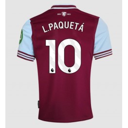 West Ham United Lucas Paqueta #10 Thuis tenue 2024-25 Korte Mouw