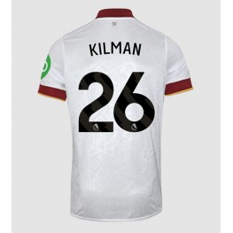 West Ham United Max Kilman #26 Derde tenue 2024-25 Korte Mouw