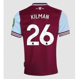 West Ham United Max Kilman #26 Thuis tenue 2024-25 Korte Mouw