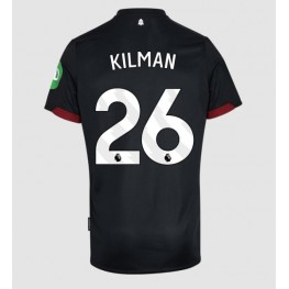 West Ham United Max Kilman #26 Uit tenue 2024-25 Korte Mouw