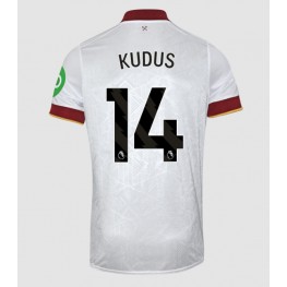 West Ham United Mohammed Kudus #14 Derde tenue 2024-25 Korte Mouw