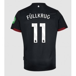 West Ham United Niclas Fullkrug #11 Uit tenue 2024-25 Korte Mouw