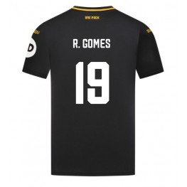 Wolves Rodrigo Gomes #19 Uit tenue 2024-25 Korte Mouw