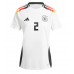 Duitsland Antonio Rudiger #2 Thuis tenue Dames EK 2024 Korte Mouw