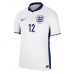 Engeland Kieran Trippier #12 Thuis tenue EK 2024 Korte Mouw